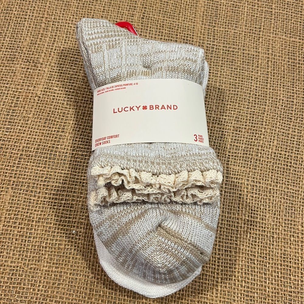 NWT Lucky Brand socks